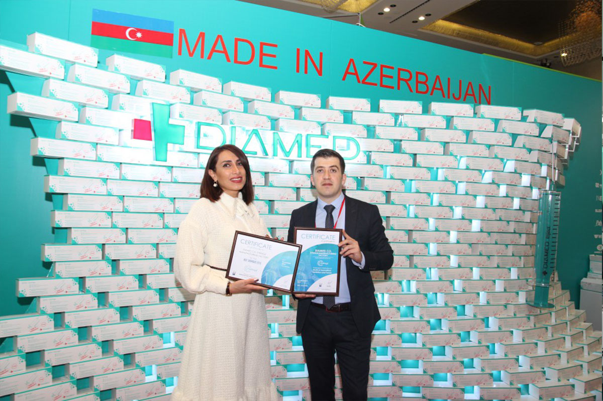 “Diamed Co” Was Awarded a Certificate in an International Exhibition